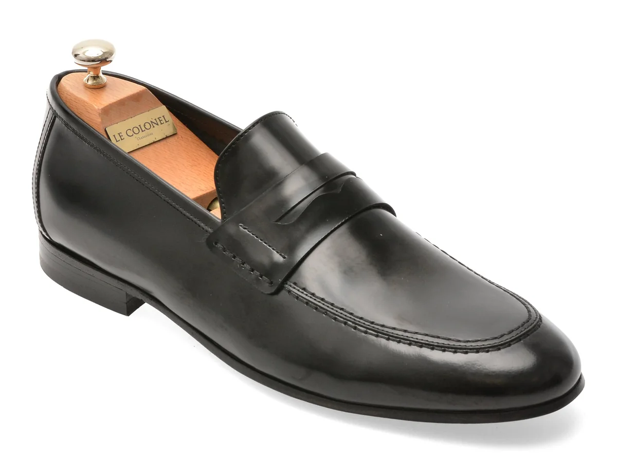 Mocasini Eleganți Le Colonel Negri, 45873, Din Piele Naturală