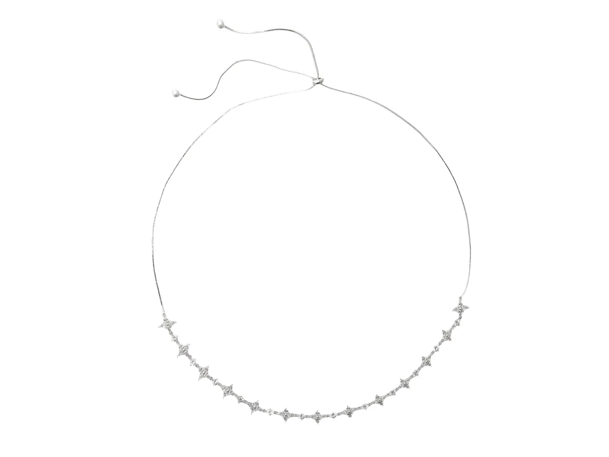 Colier Aldo Argintiu, Elanna 102, Din Metal