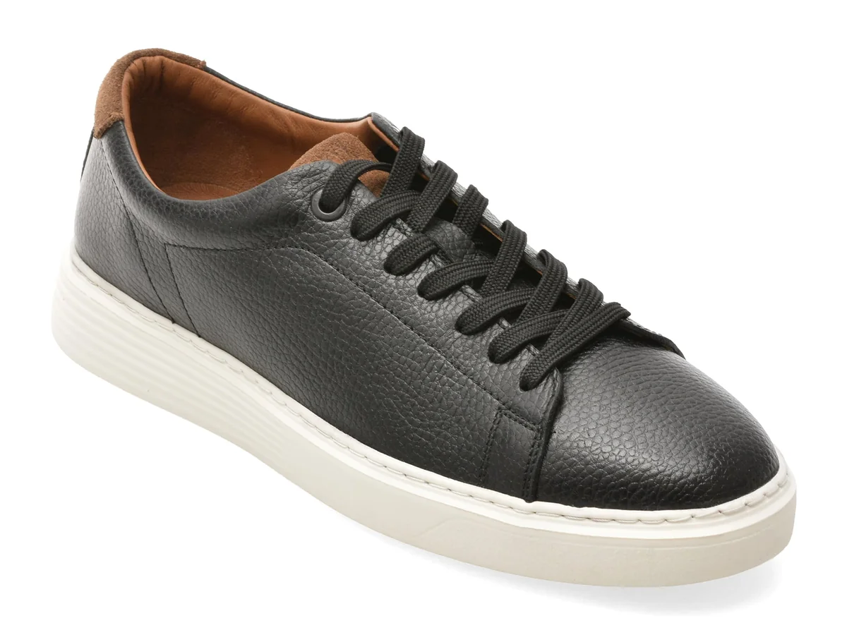 Pantofi Sport Gryxx Negri, 26Y30, Din Piele Naturală