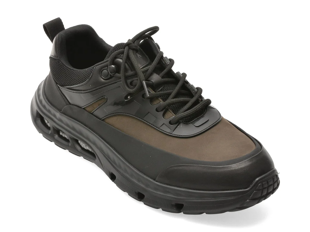 Pantofi Sport Epica Gri, 703302, Din Piele Naturala