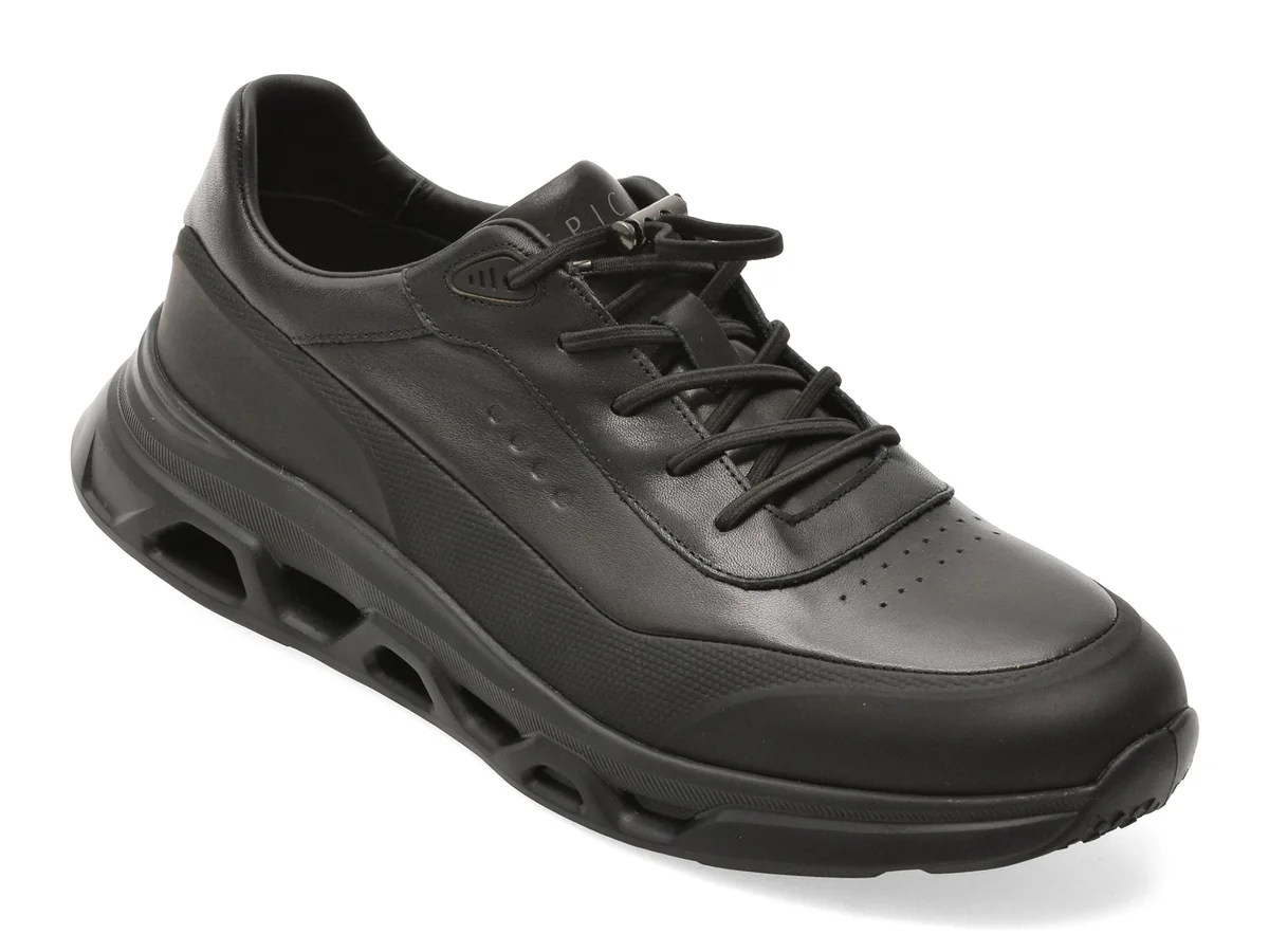 Pantofi Sport Epica Negri, 821605, Din Piele Ecologică