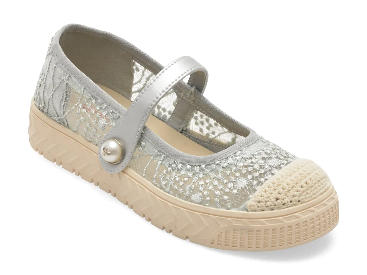 Pantofi Sport Pass Collection Gri, HT60006, Din Material Textil