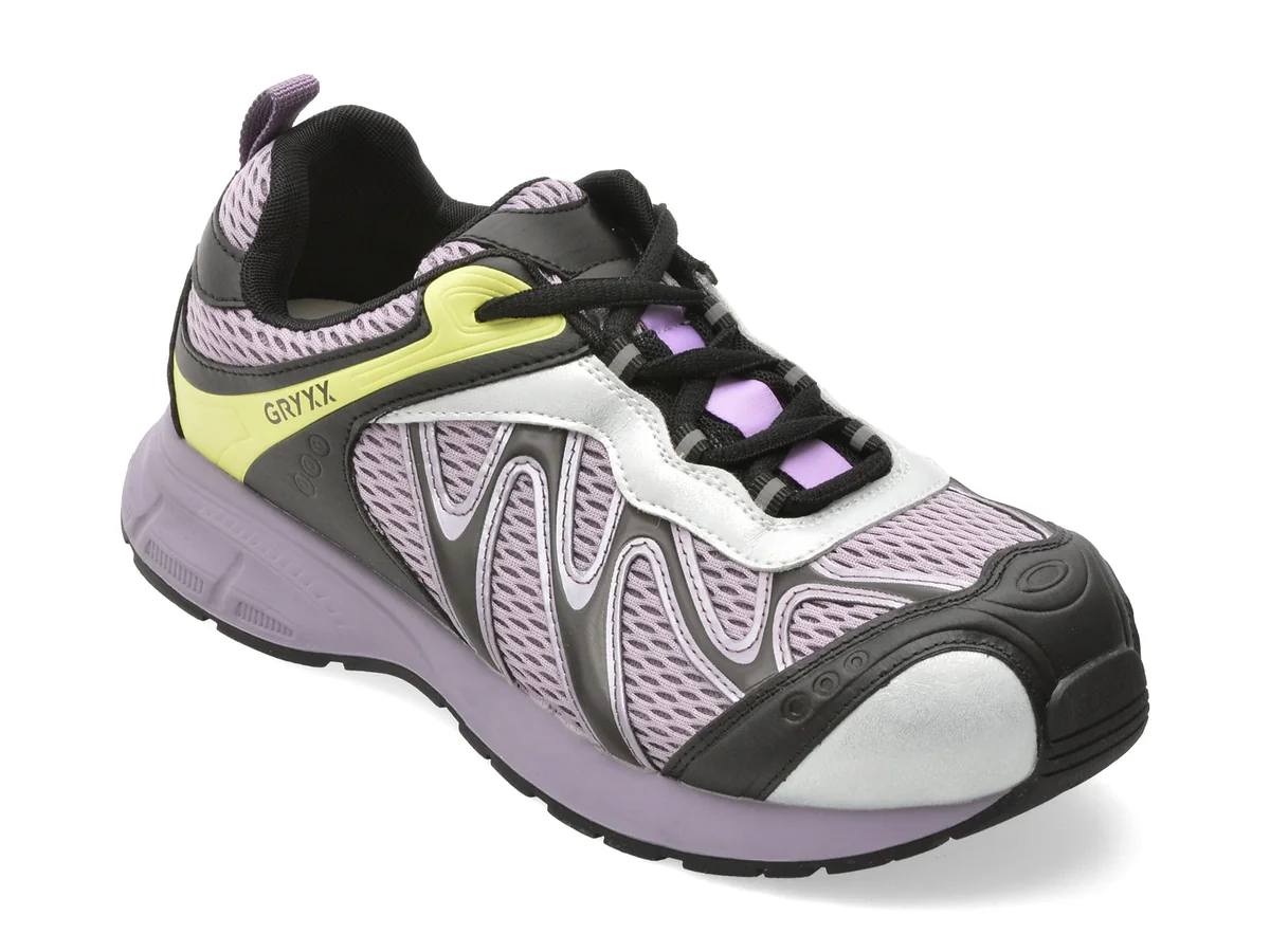 Pantofi Sport Gryxx Mov, 2839, Din Material Textil