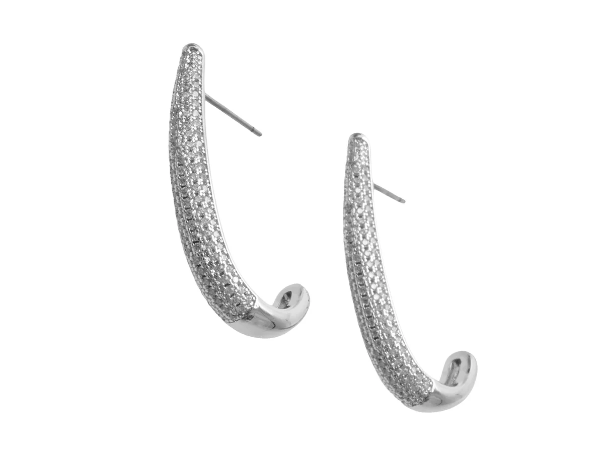 Cercei Aldo Argintii, NadhiA 973, Din Metal