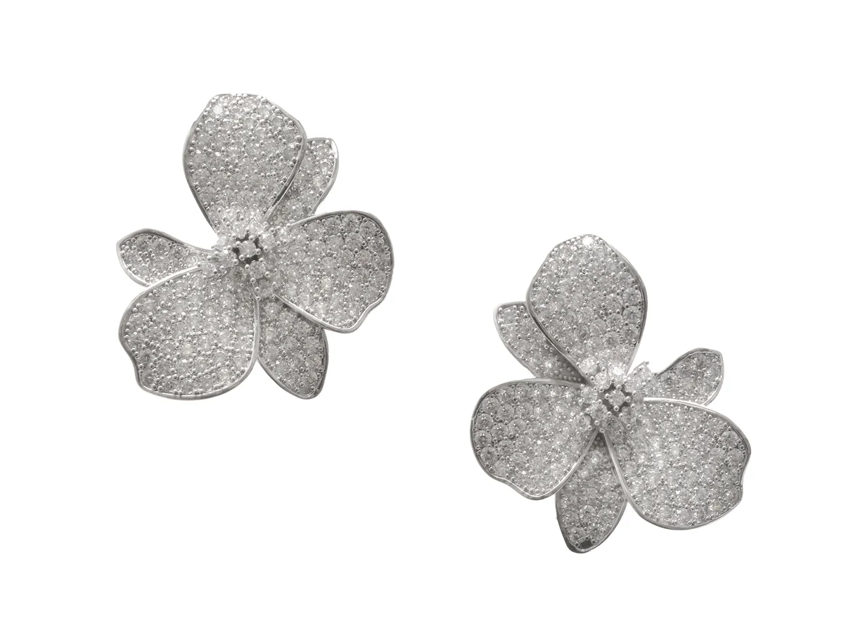 Cercei Aldo Argintii, DaisyDrip 973, Din Metal