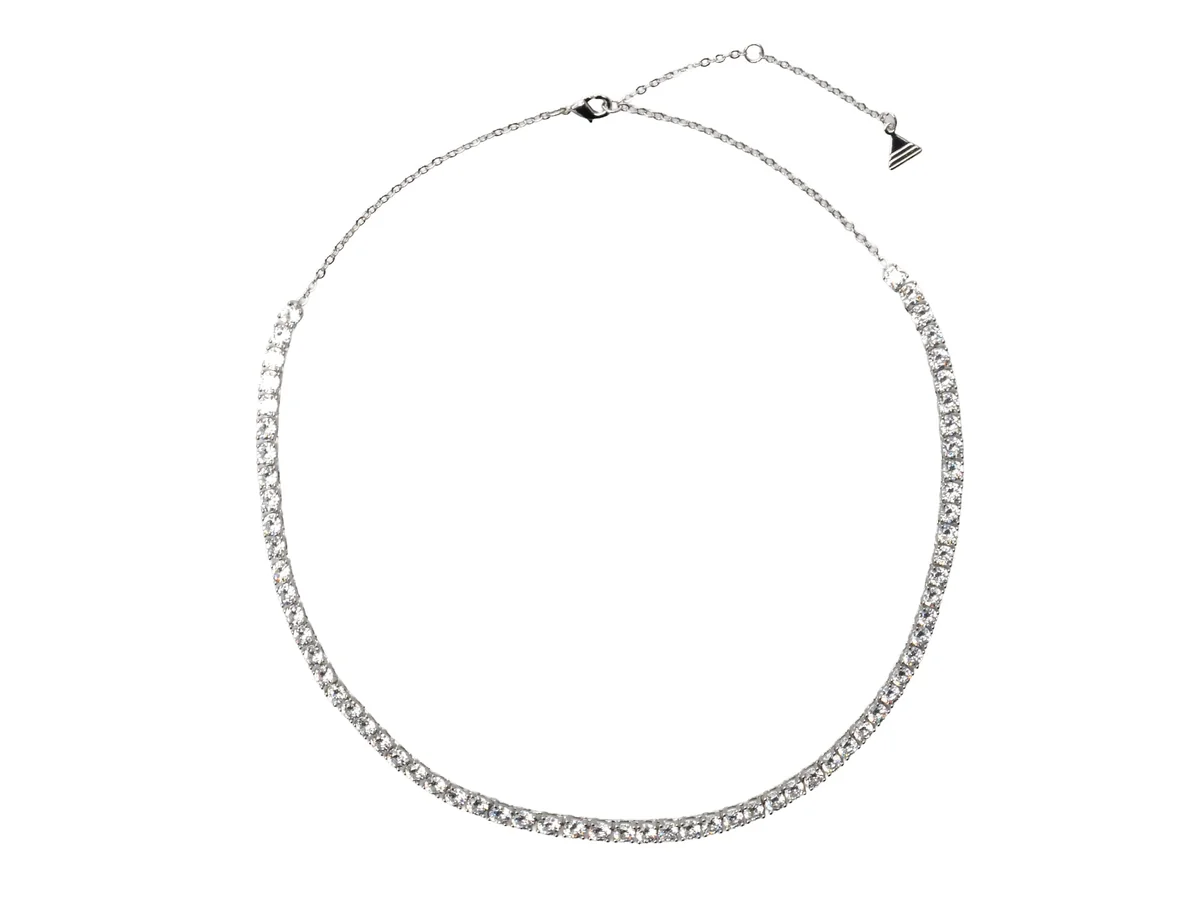 Colier Aldo Argintiu, MIRAOLLA 973, Din Metal