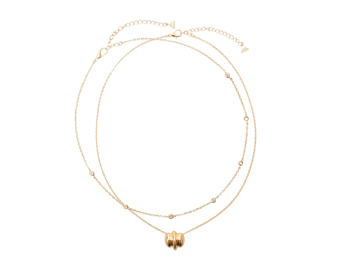 Colier Aldo Auriu, Cielle 972, Din Metal