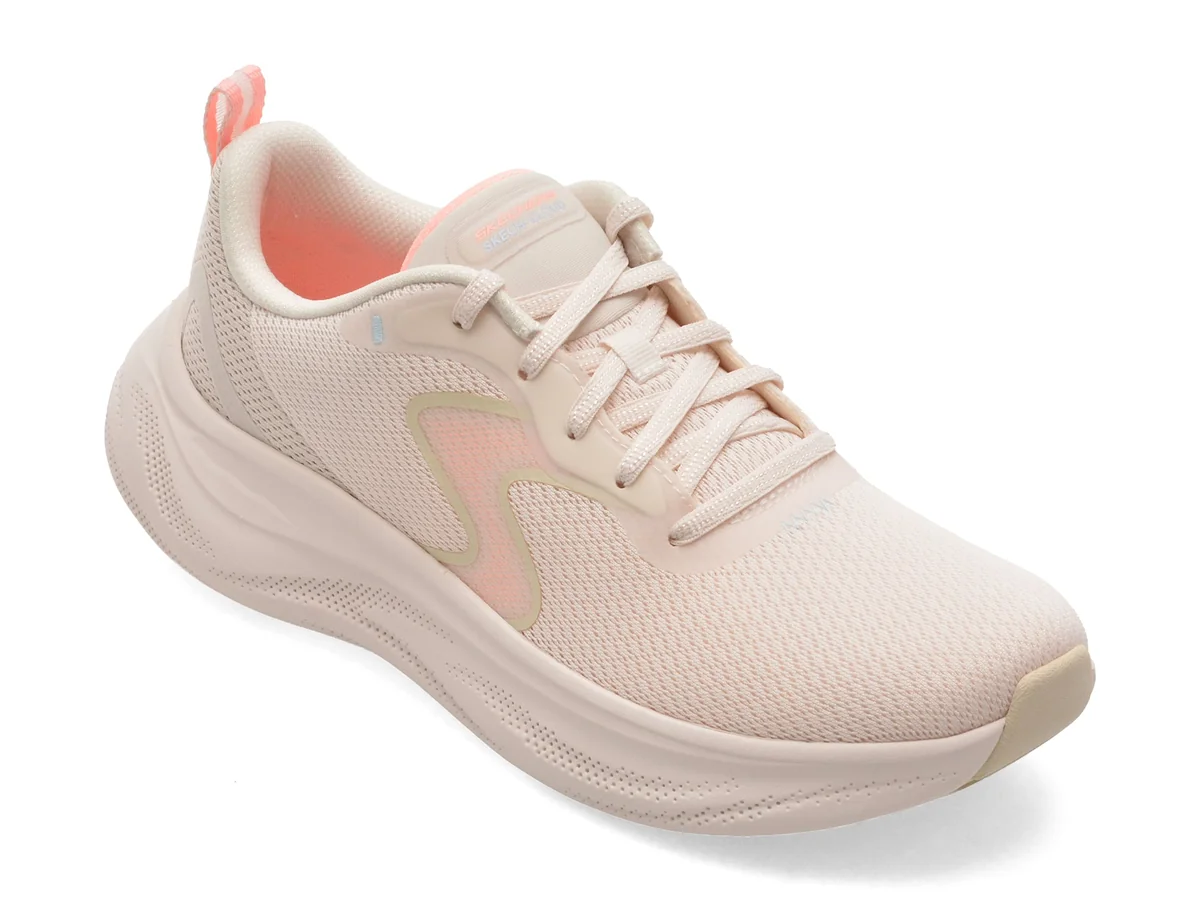 Pantofi Sport Skechers Roz Skech Cloud Din Material Textil