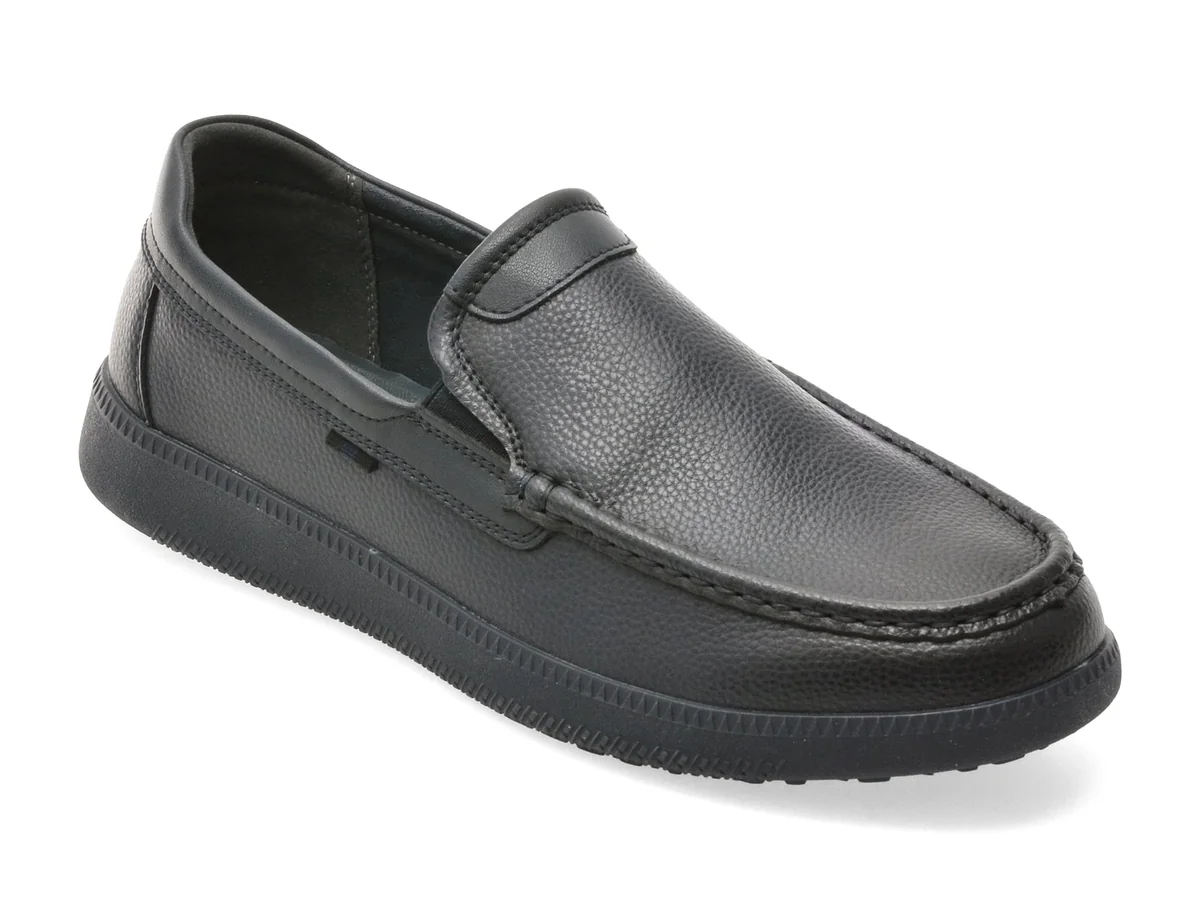 Mocasini Otter Bleumarin, FM60012, Din Piele Naturala