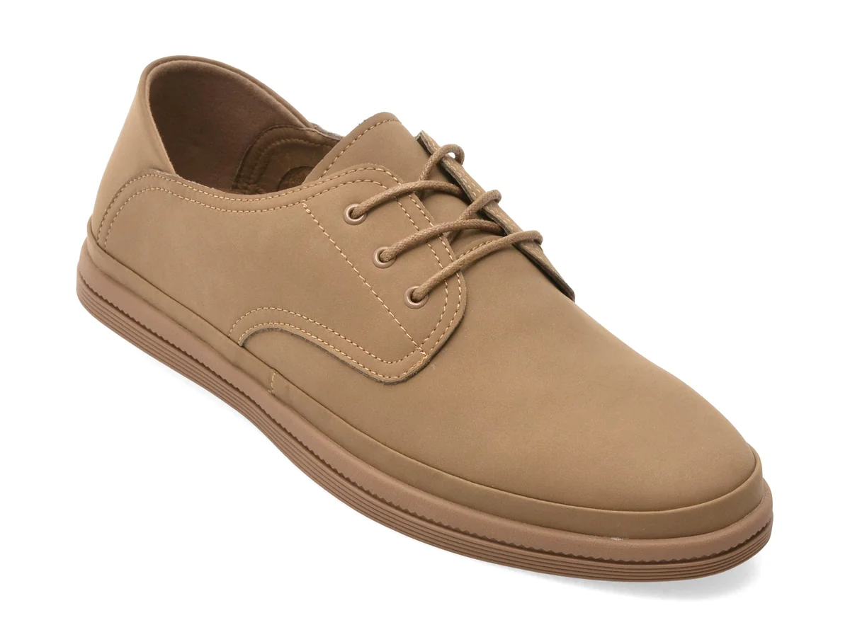 Pantofi Otter Gri, J260013, Din Piele Naturala