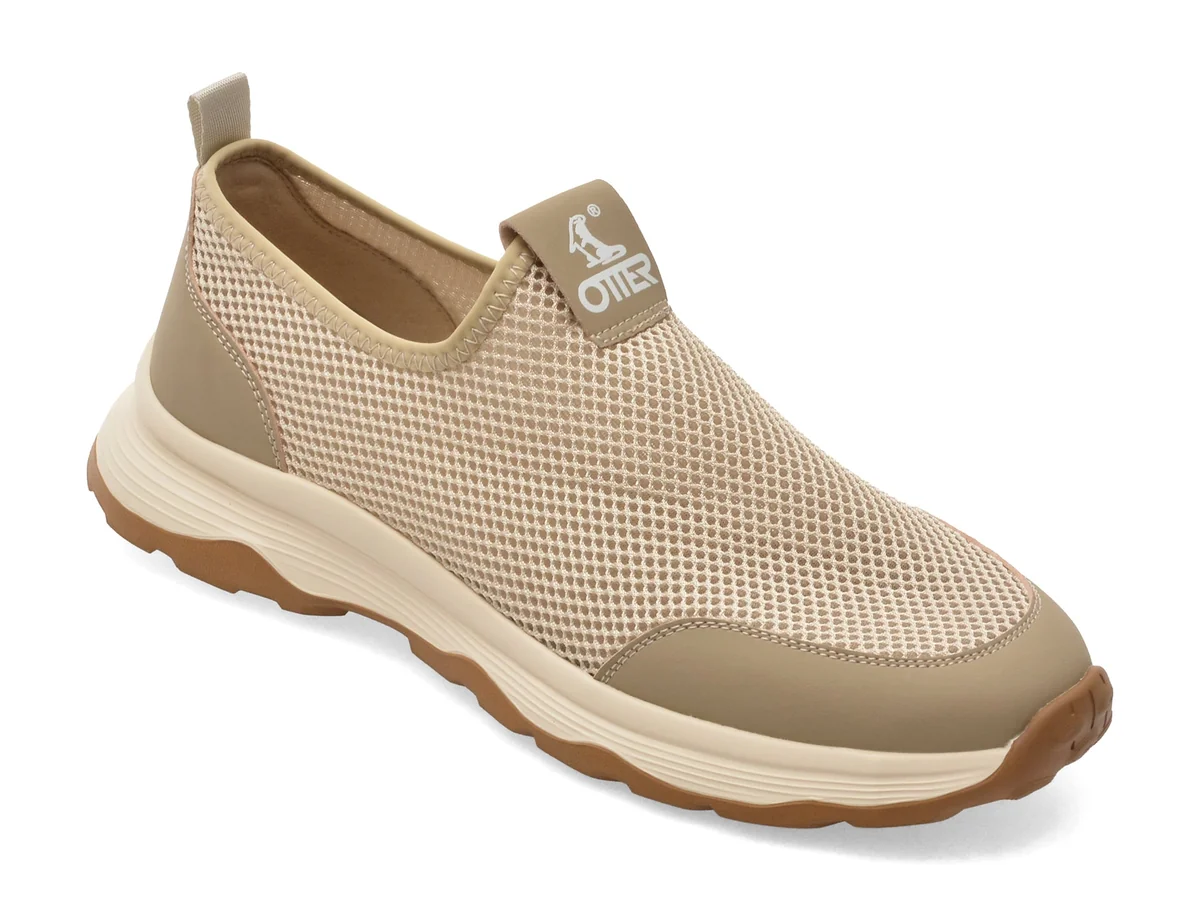 Pantofi Sport Otter Bej, V260003, Din Material Textil