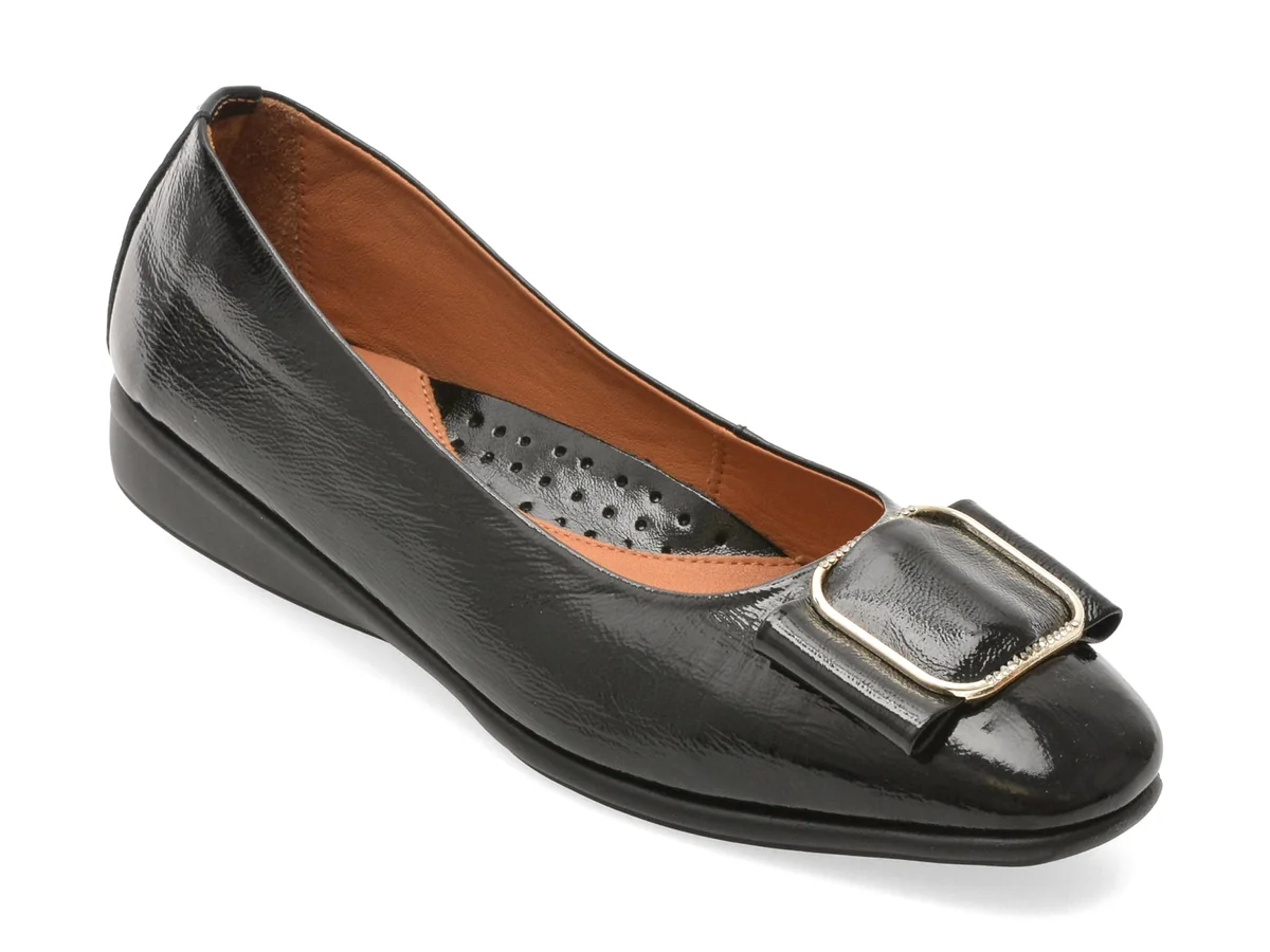 Balerini Image Negri, 251221, Din Piele Naturala Lăcuită