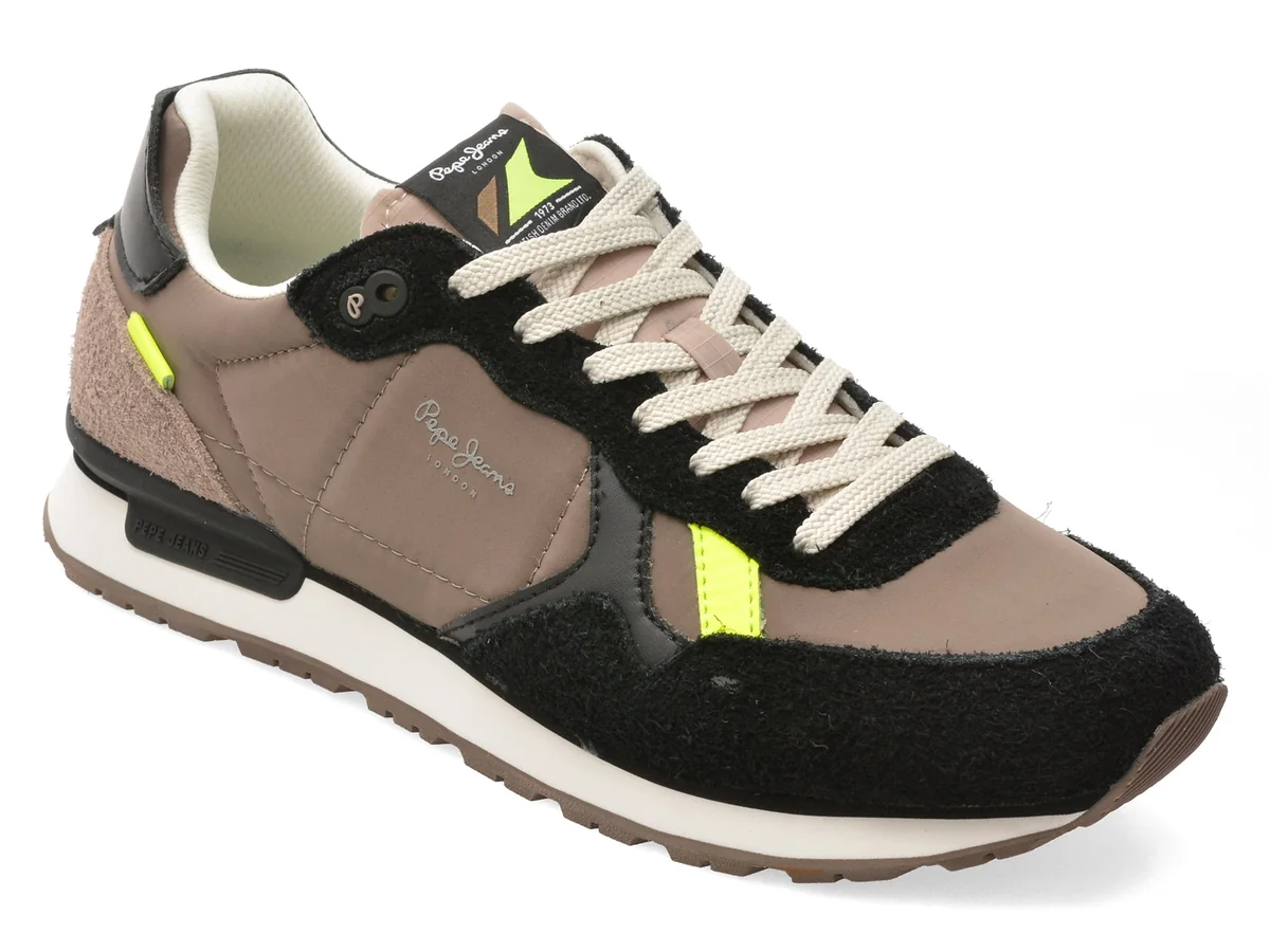 Pantofi Sport Pepe Jeans Negri MS40005 Din Material Textil