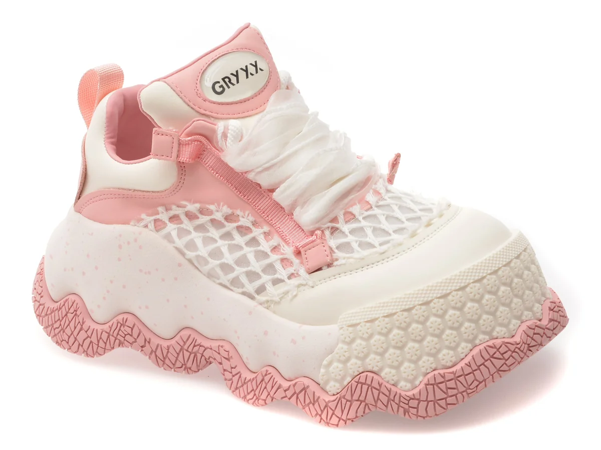 Pantofi Sport Gryxx Albi, 860, Din Material Textil