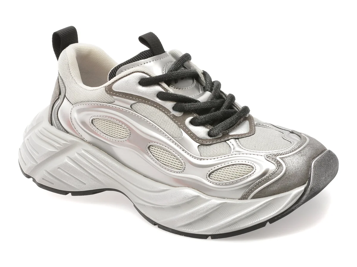 Pantofi Sport Gryxx Gri, 66607, Din Material Textil