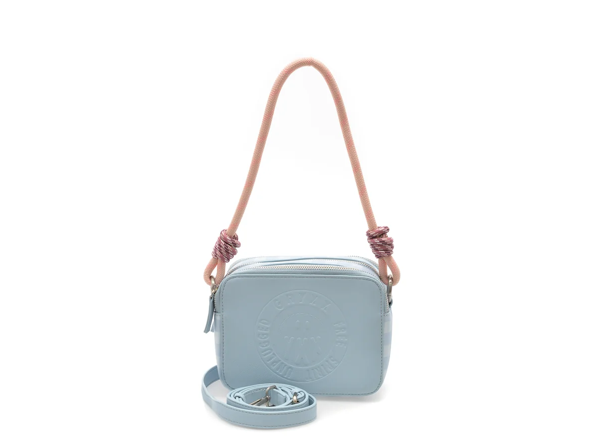 Geanta Gryxx Albastra, 3070, Din Piele Ecologica