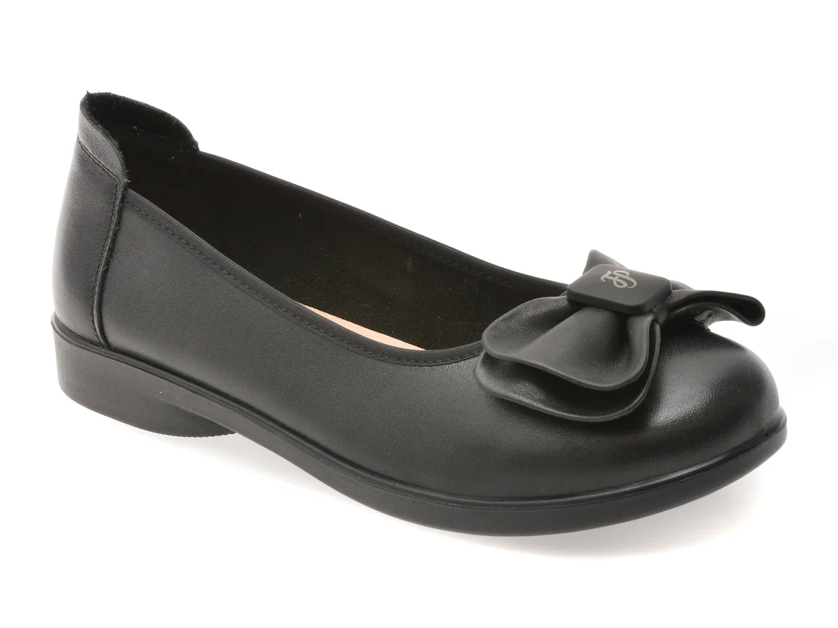 Balerini Flavia Passini Negri 2601 Din Piele Naturala