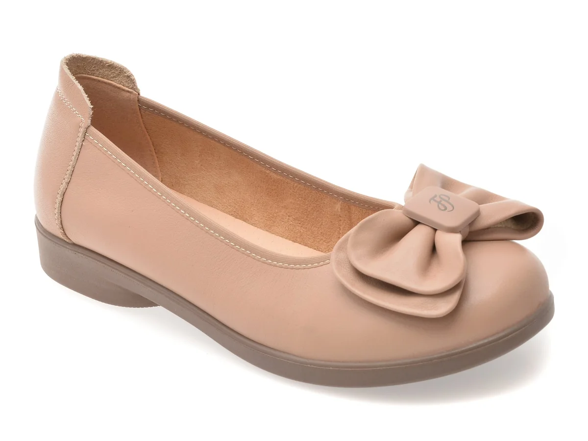 Balerini Flavia Passini Nude, 2601, Din Piele Naturala