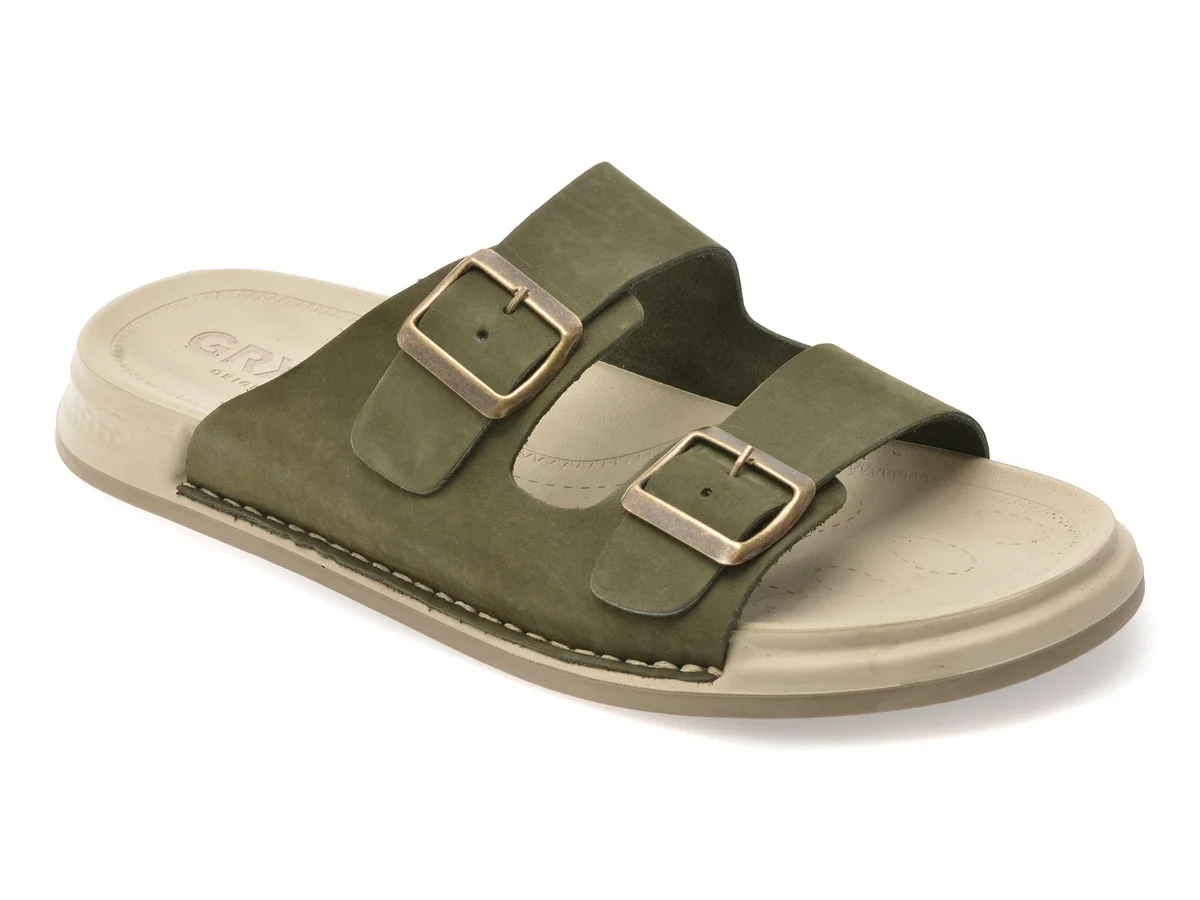 Papuci Gryxx Verzi, UZ251, Din Nabuc