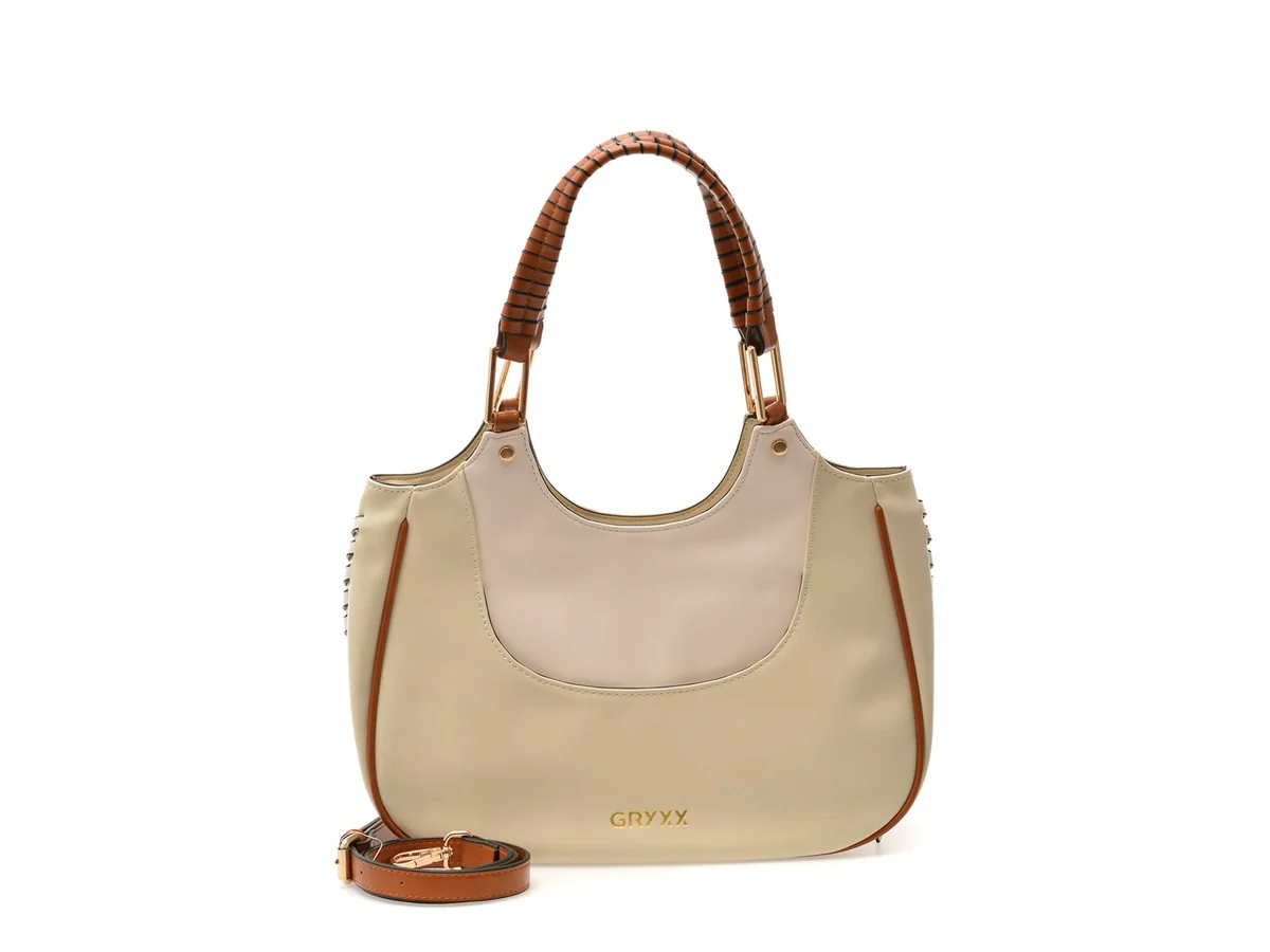 Geanta Gryxx Bej 433 Din Piele Ecologică