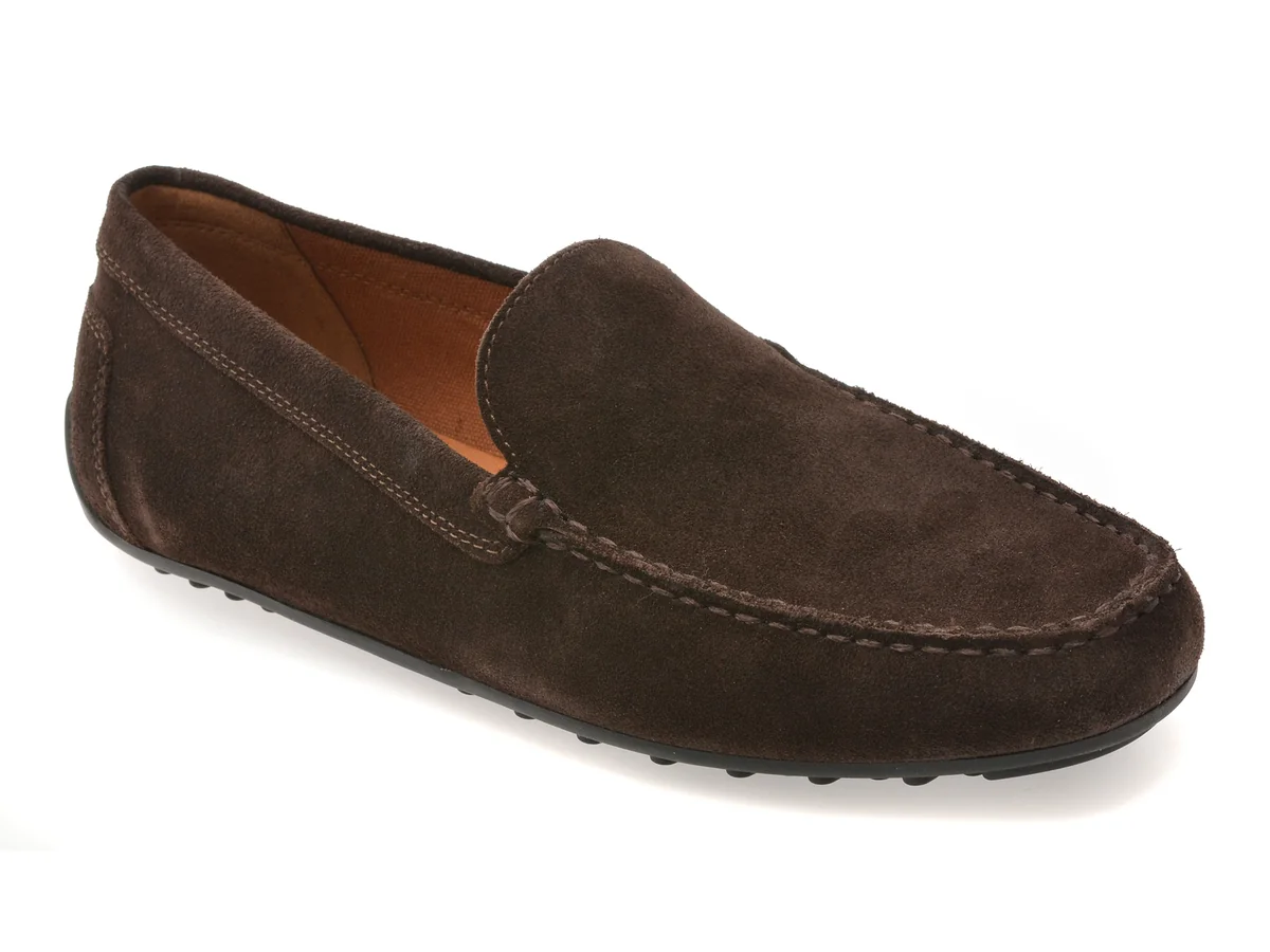 Mocasini Geox Maro, U653KC, Din Piele Întoarsă