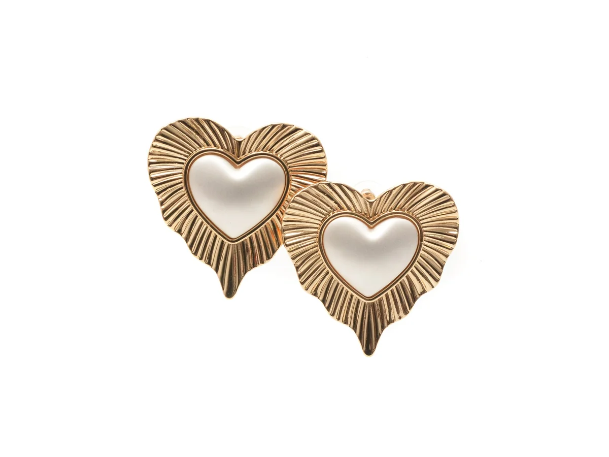 Cercei Aldo Aurii, Valetine 962, Din Metal