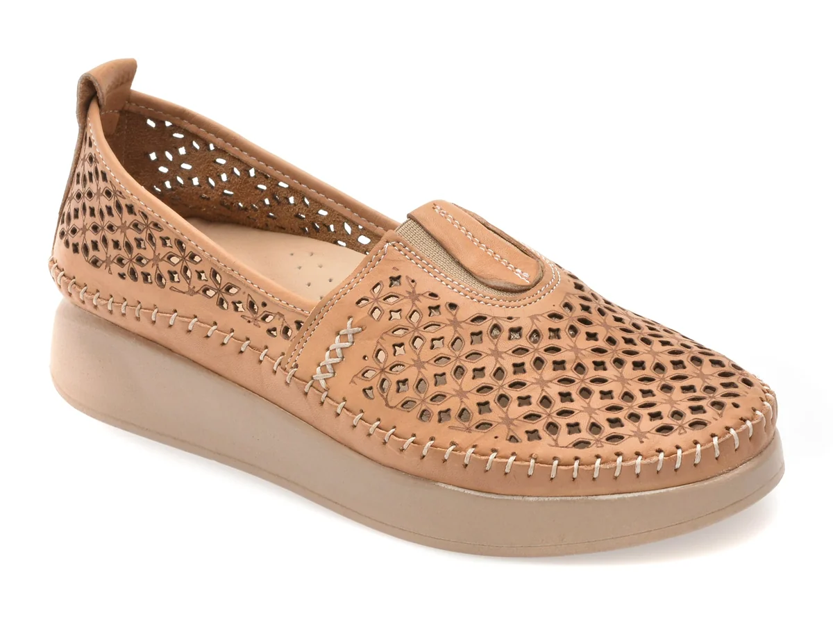 Pantofi Flavia Passini Maro, 2712L, Din Piele Naturala