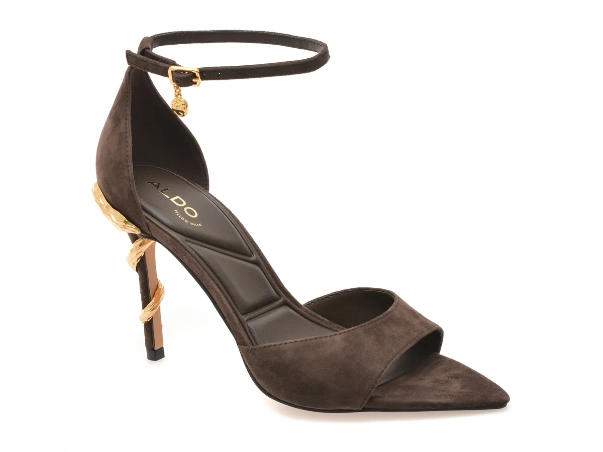 Sandale Elegante Aldo Maro, Medoza 201, Din Piele Întoarsă