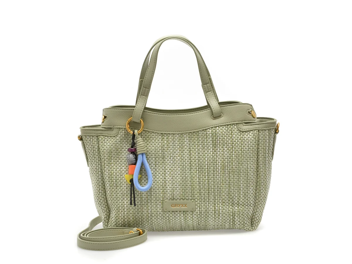 Geanta Gryxx Verde, 8540, Din Piele Ecologică