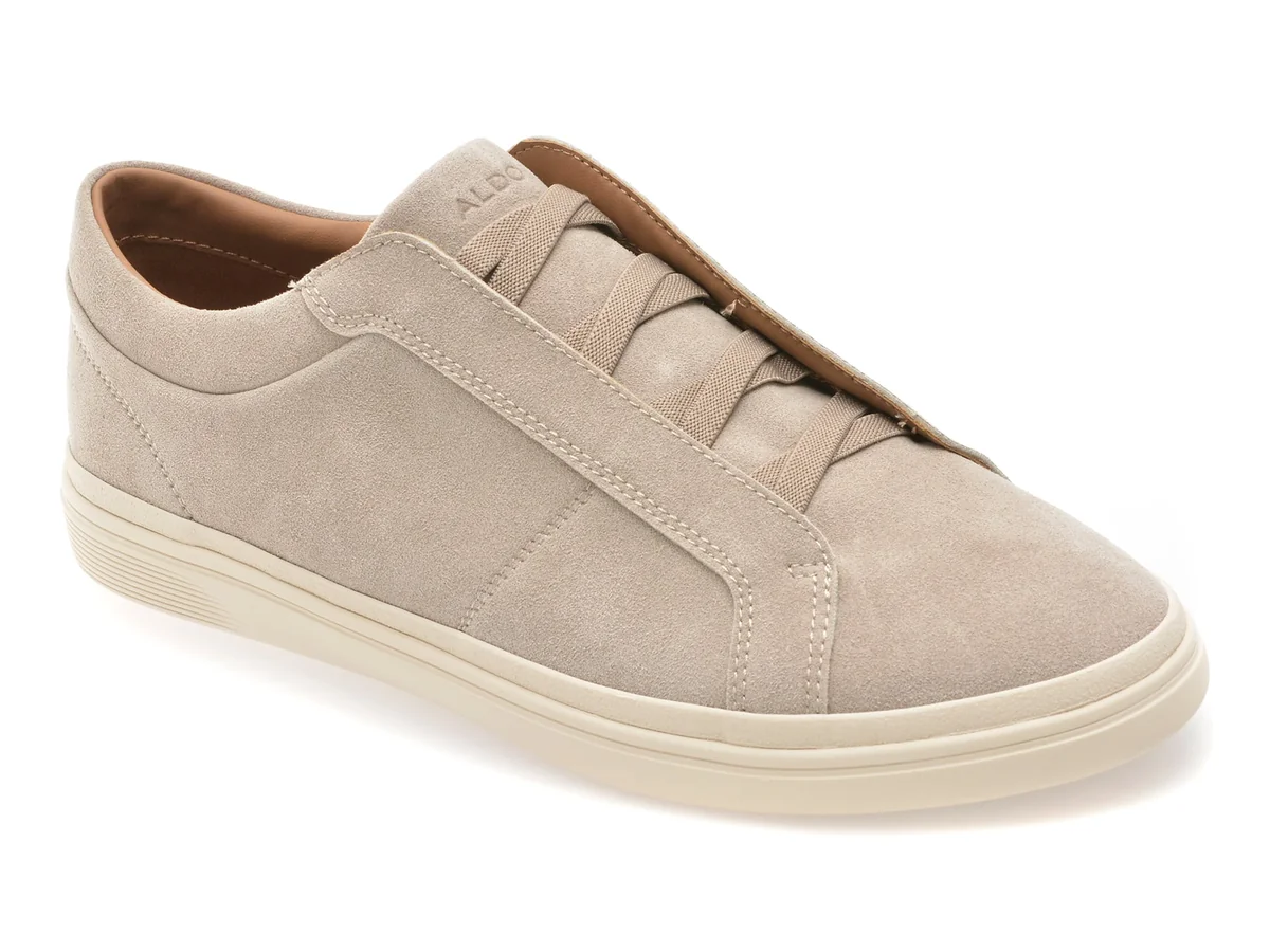 Pantofi Sport Aldo Gri, Carlson 252, Din Piele Întoarsă