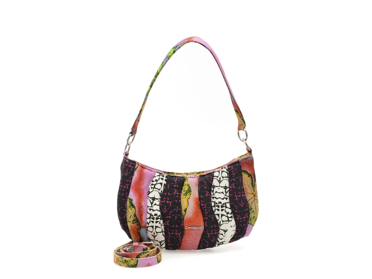 Geanta Desigual Multicolor, Saxa46, Din Material Textil