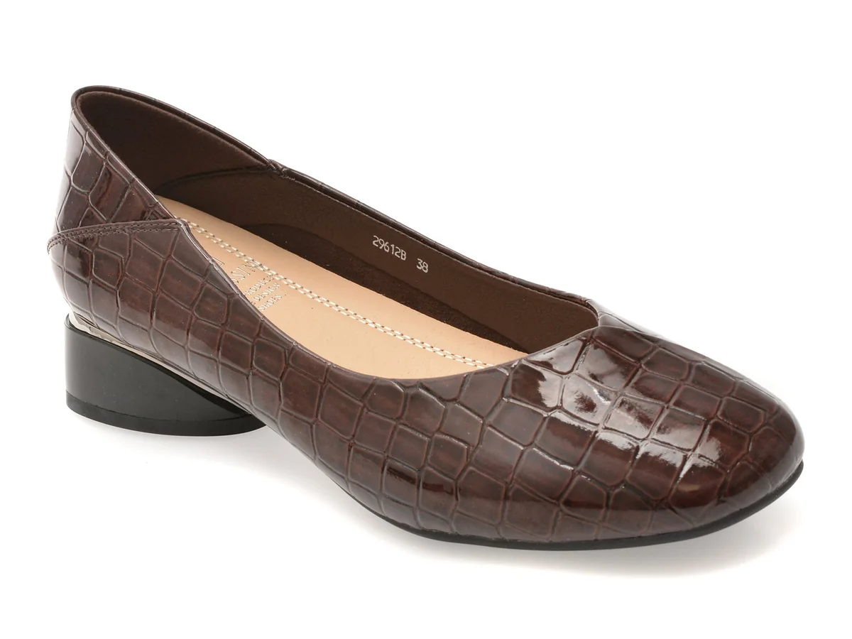 Pantofi Eleganti Flavia Passini Visinii, 29612, Din Piele Naturala Lăcuită