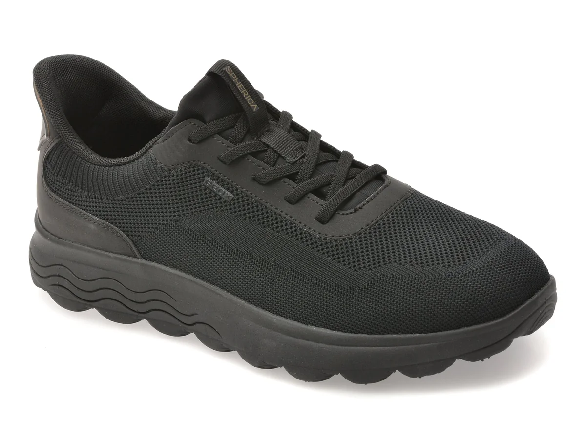 Pantofi Sport Geox Negri U55MPA Din Material Textil