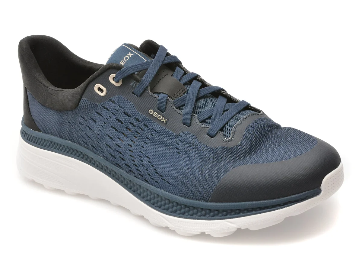 Pantofi Sport Geox Bleumarin, U65HUB, Din Material Textil
