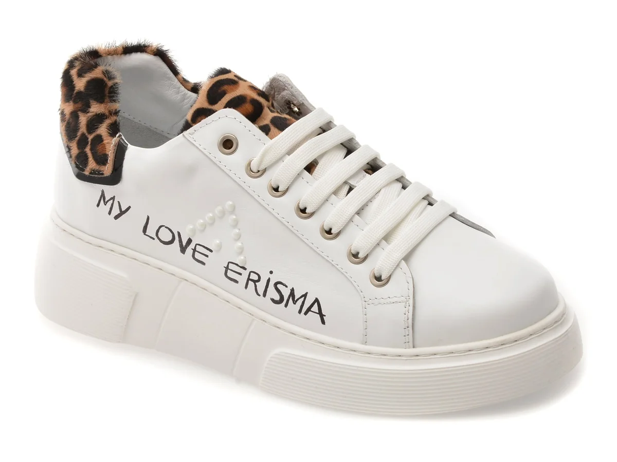 Pantofi Sport Erisma Albi, 208907, Din Piele Naturală