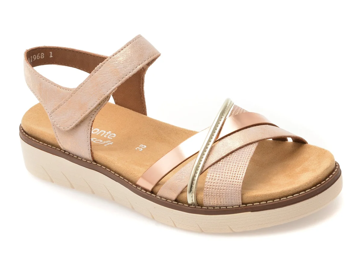 Sandale Remonte Roz, D2058, Din Piele Ecologică