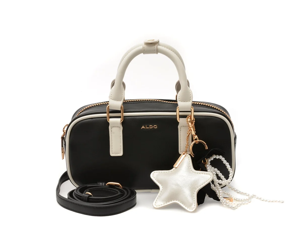 Geanta Aldo Neagră, Lunabelle 001, Din Piele Ecologică