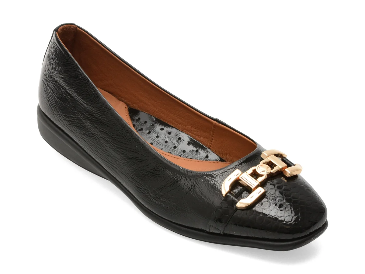 Balerini Image Negri 261208 Din Piele Naturala Lacuita