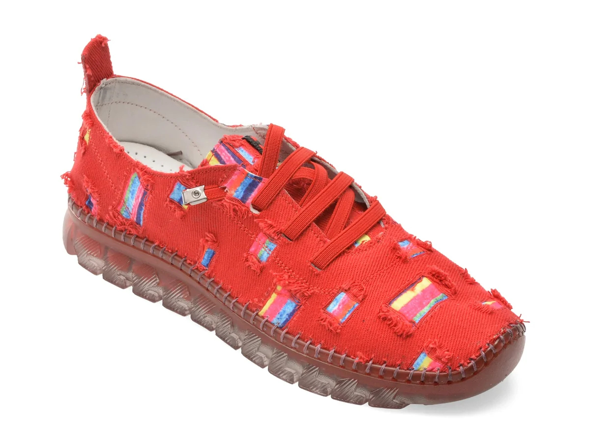 Pantofi Sport Gryxx Roșii, 501, Din Material Textil