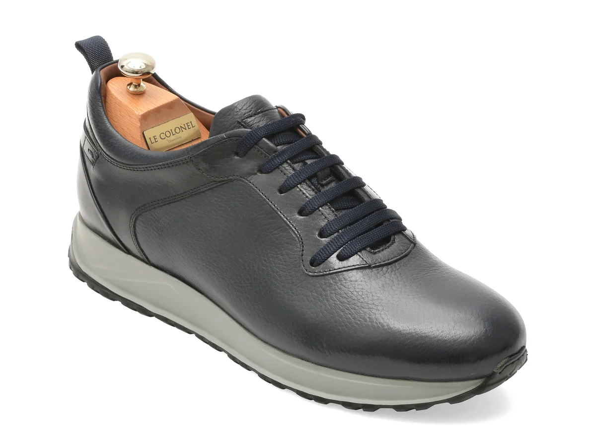 Pantofi Sport Le Colonel Bleumarin, 73528, Din Piele Naturala