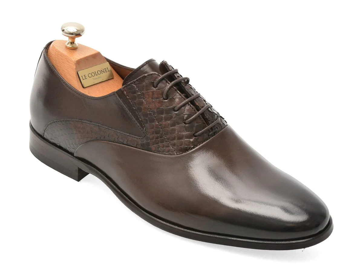 Pantofi Eleganți Le Colonel Maro, 60012, Din Piele Naturală