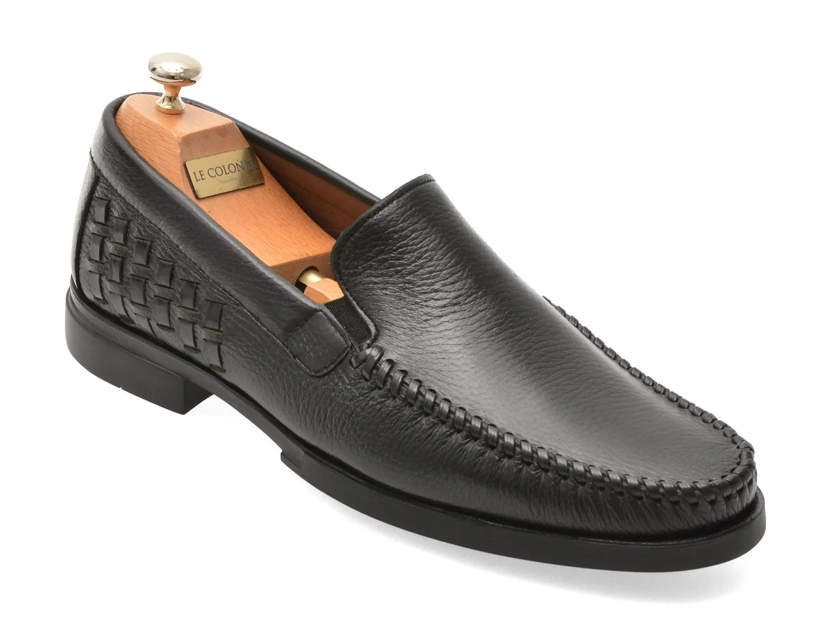 Mocasini Eleganți Le Colonel Negri, 48298, Din Piele Naturală