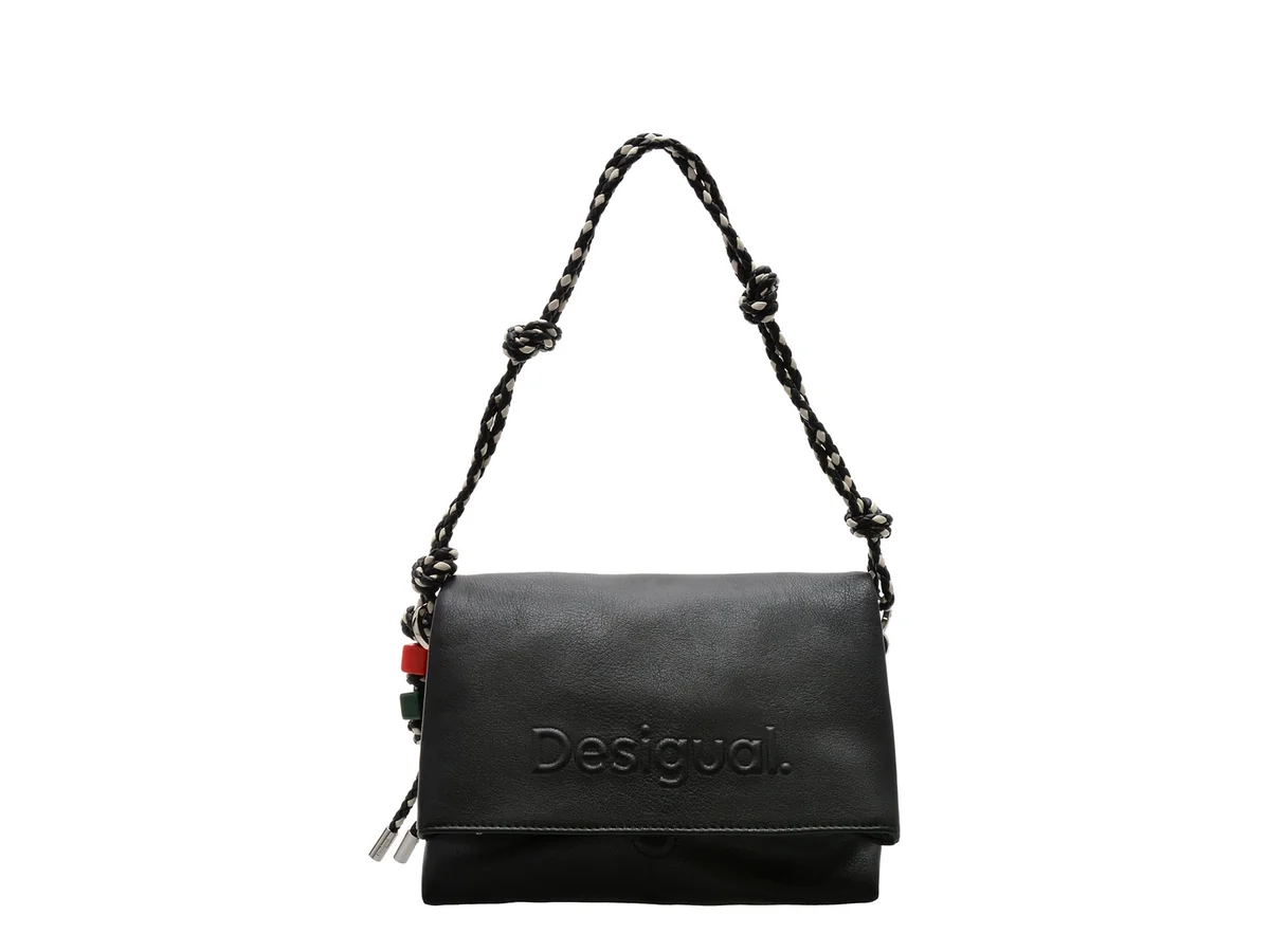 Geanta Desigual Neagra, Saxp61, Din Piele Ecologica