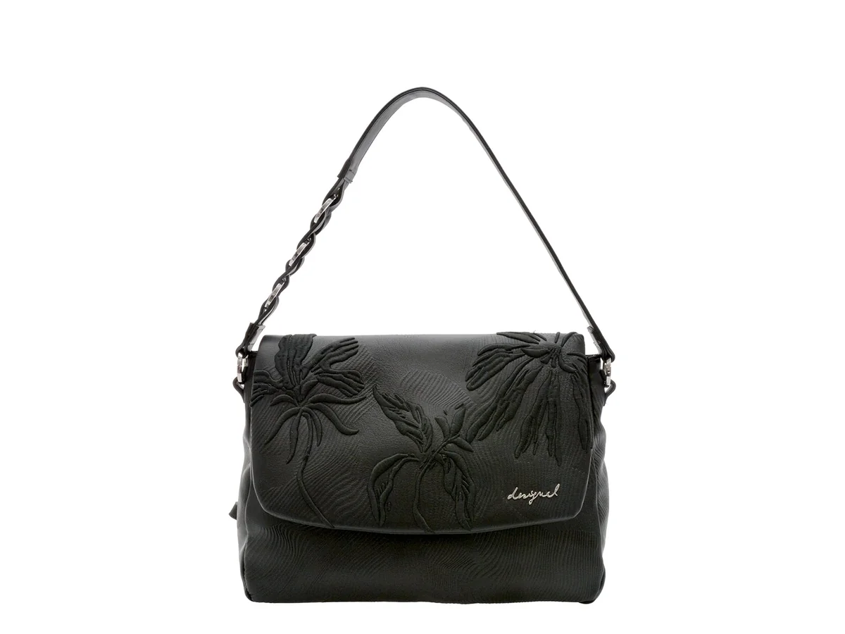 Geanta Desigual Neagra, SAKP31, Din Piele Ecologica