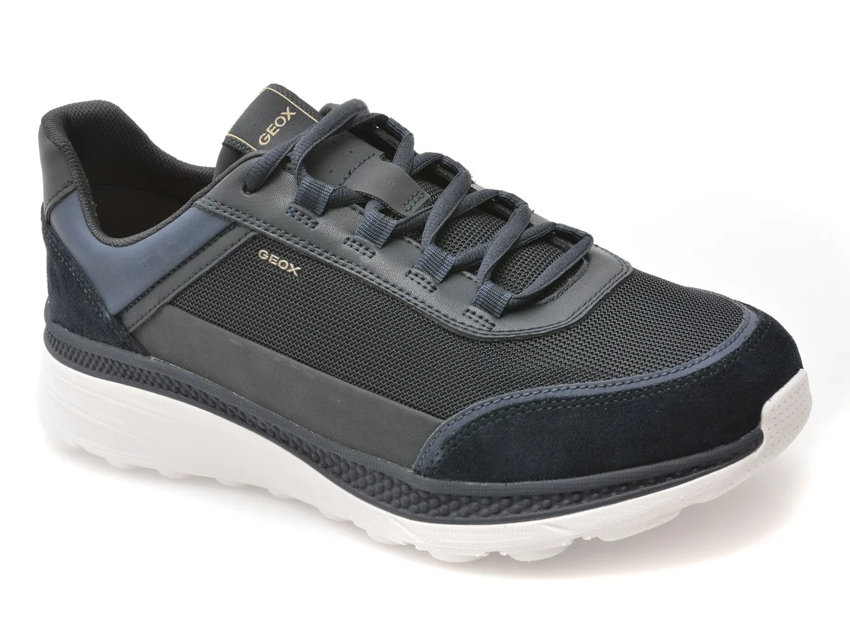 Pantofi Sport Geox Bleumarin, U65HUC, Din Material Textil