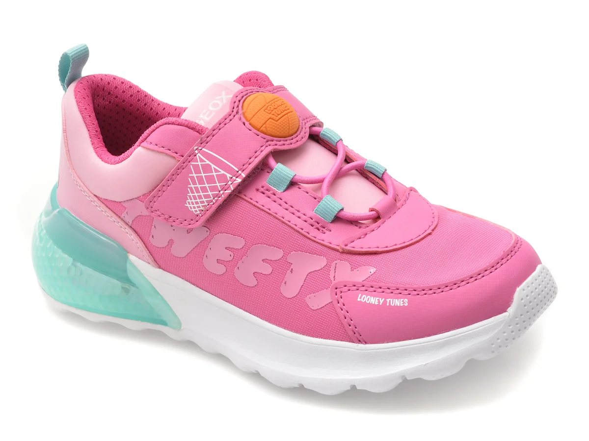 Pantofi Sport Geox Fucsia J65LZA Din Material Textil