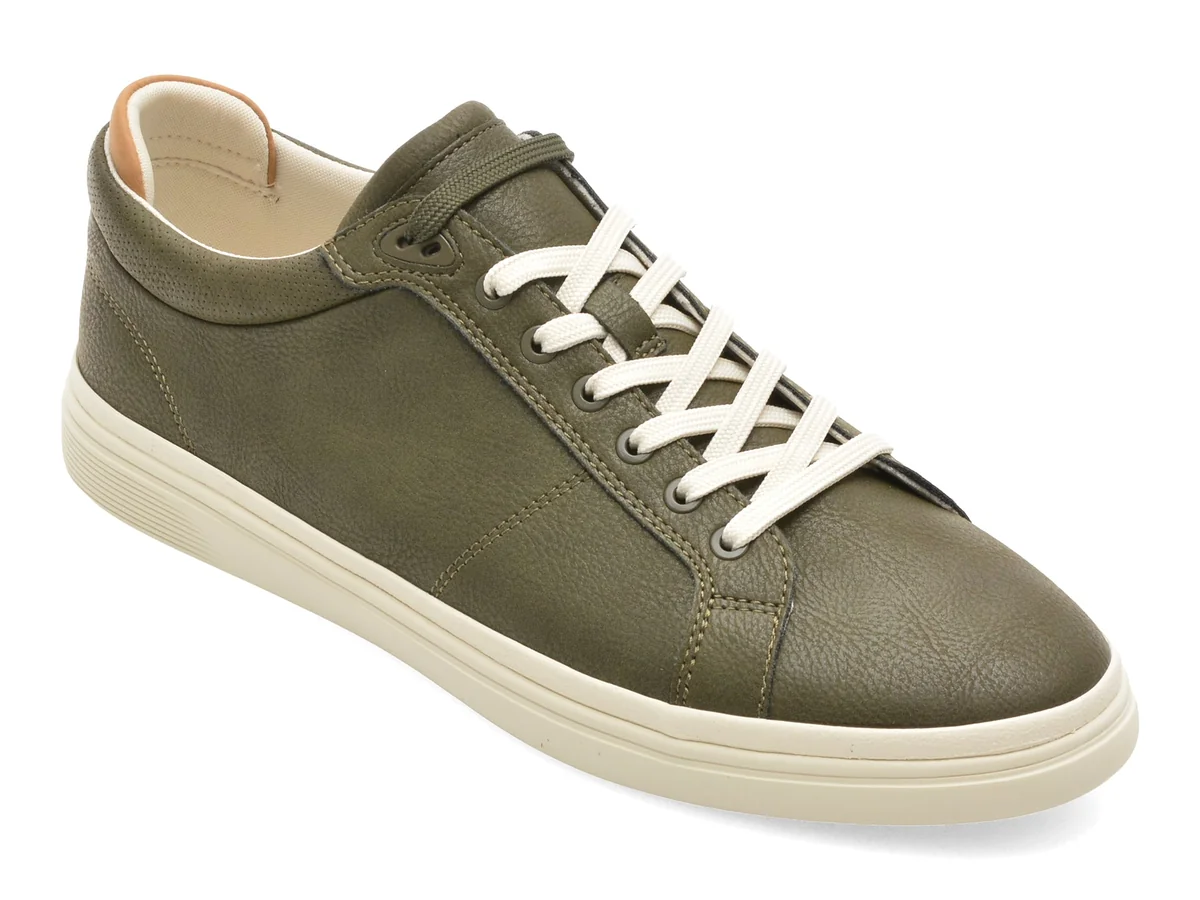 Pantofi Sport Aldo Kaki, Finespec 307, Din Piele Ecologică
