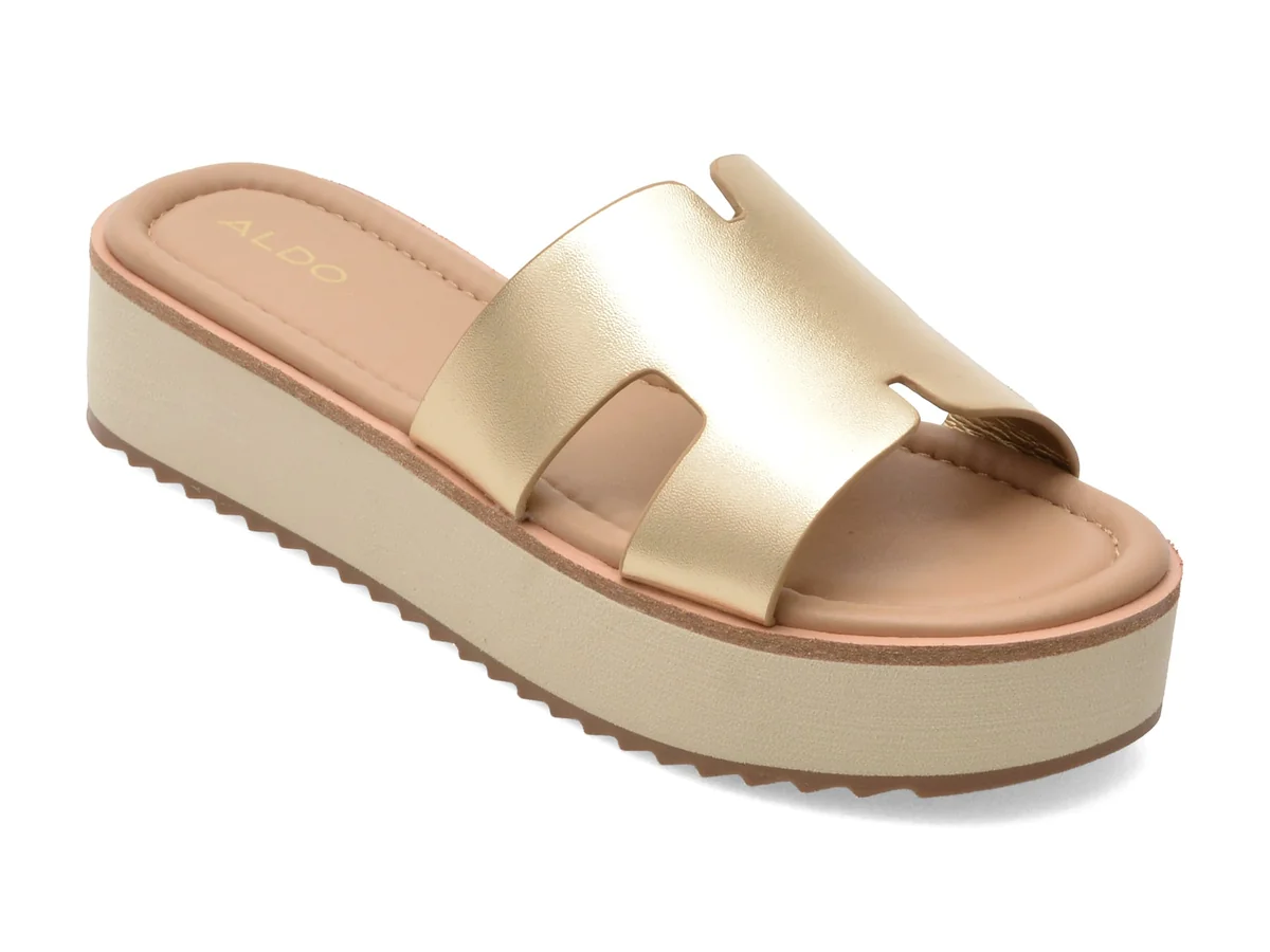 Papuci Aldo Aurii, Anayelie 710, Din Piele Ecologică