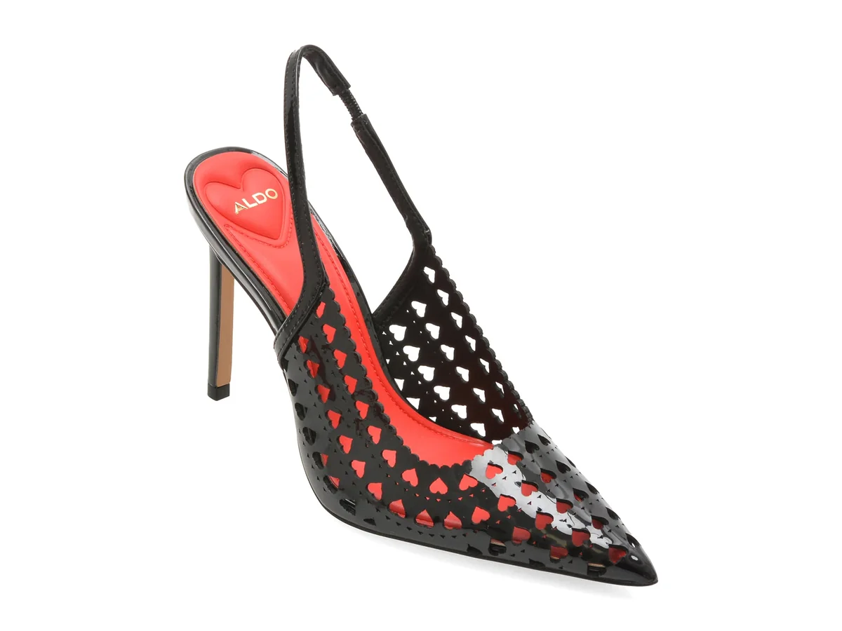 Pantofi Eleganți Aldo Negri, Lovesling 001, Din Piele Ecologică