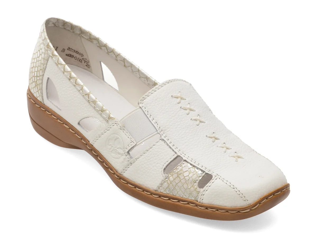 Pantofi Rieker Albi 41385 Din Piele Naturala